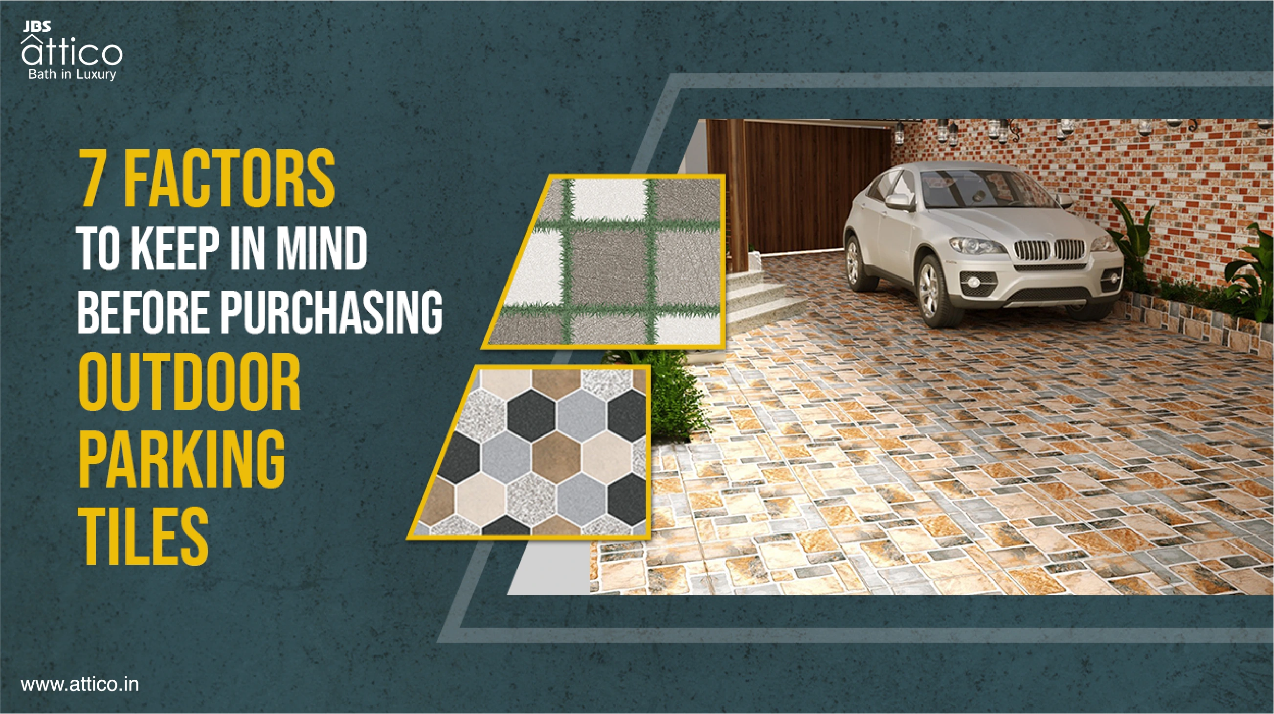 7 Factors to Keep in Mind Before Purchasing Outdoor Parking Tiles 7 Factors to Keep in Mind Before Purchasing Outdoor Parking Tiles