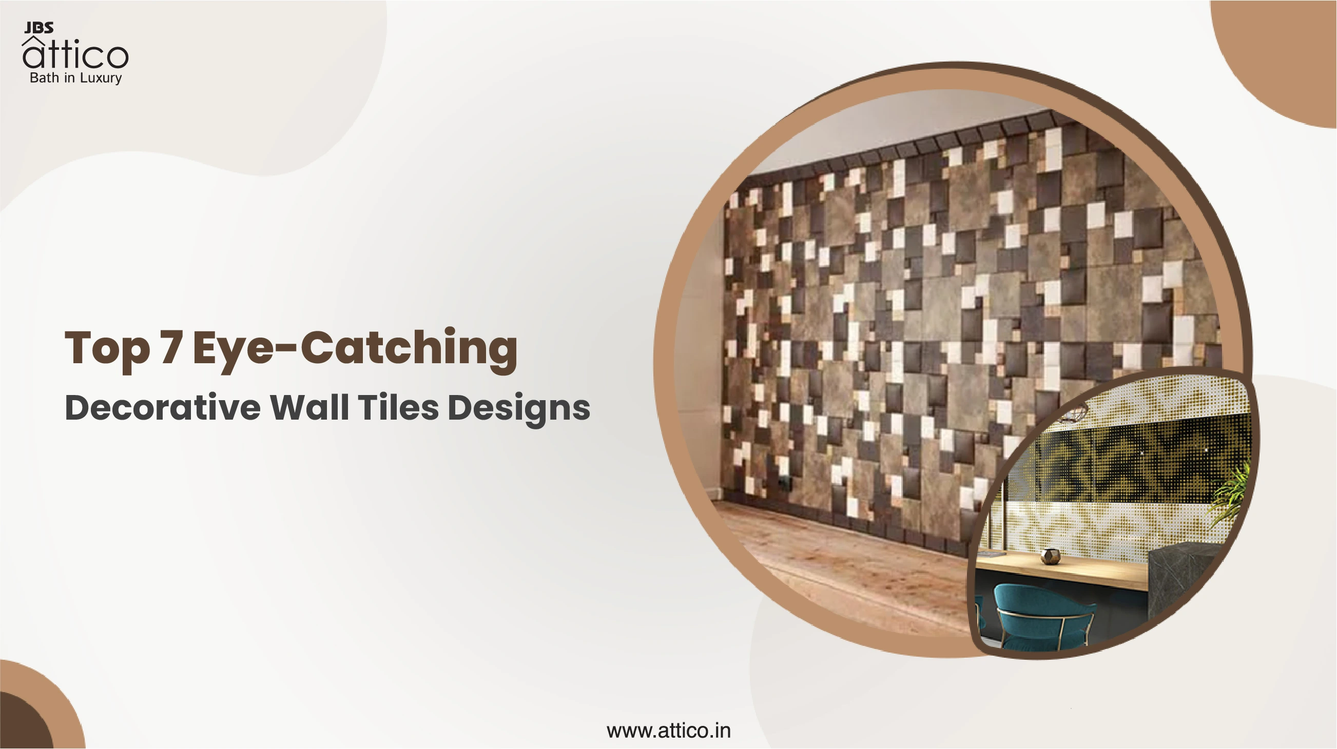 Top 7 Eye-Catching Decorative Wall Tiles Designs